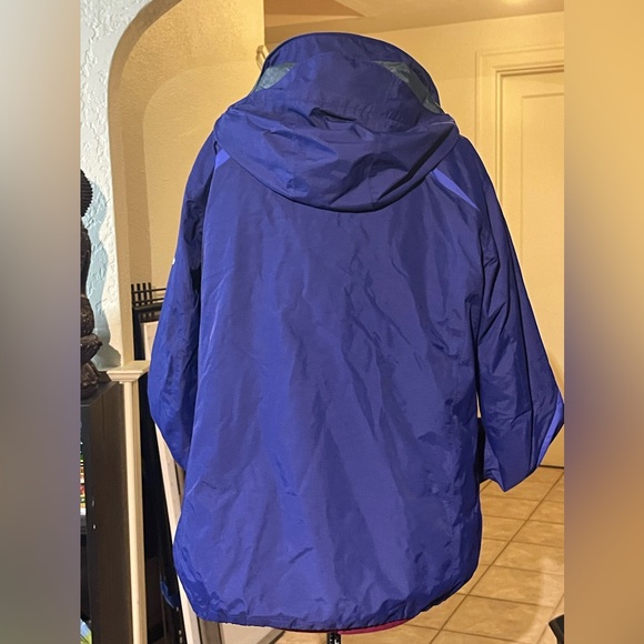 Columbia Interchange Double Jacket Coat Sz 1X Women’s Purple Gray - Picture 3 of 6